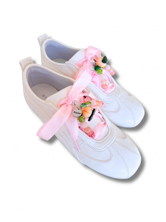 Sweetie Peach Shoe Charm Set