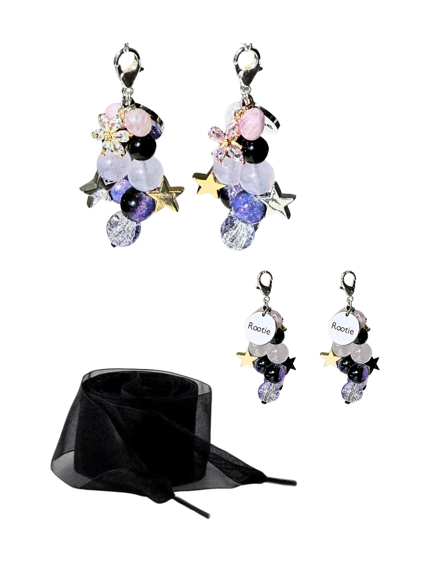 閃爍銀河鞋帶掛飾套裝