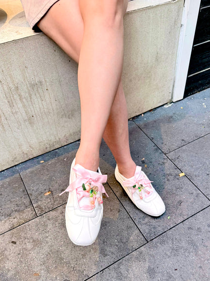 甜蜜香桃鞋帶吊飾套裝